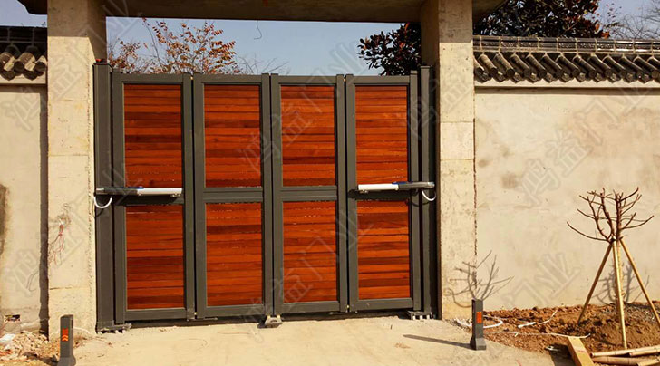 柚木折疊門，溧陽市上興鎮(zhèn)黃家
