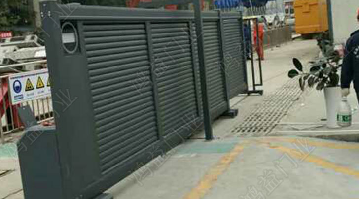 中鐵十六局集團(tuán)－百葉直線門案例